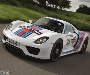 Puzzle Porsche 918 Spyder Martini Racing